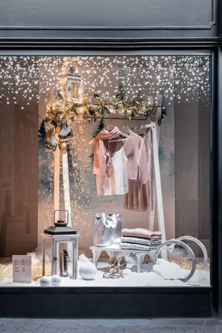 Neve na vitrine