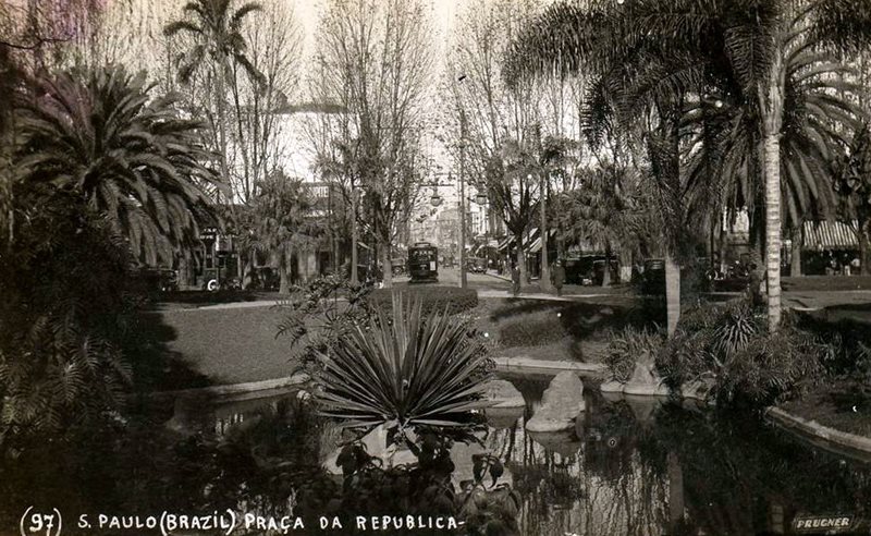 Praça da República em 1933
