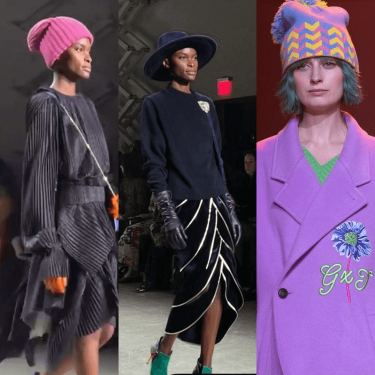 A tendência do chapéu na NYFW 2022