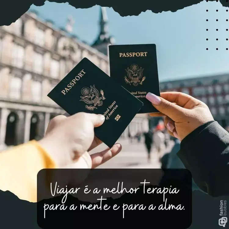 frase para viagens