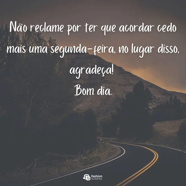 Frase de gratidão segunda-feira