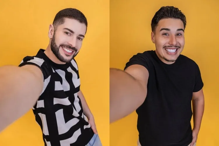 Foto de participantes da Pipoca do BBB 26 que fizeram cirurgia plástica