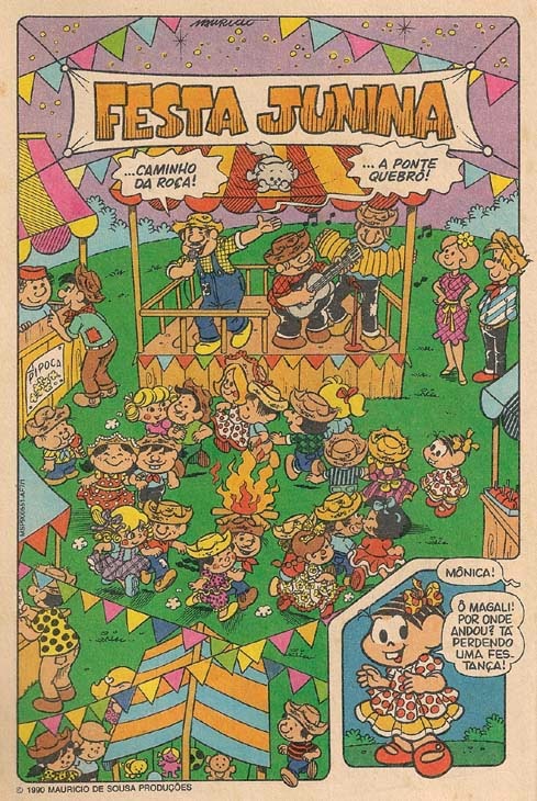 Festa Junina da Turma da Mônica.