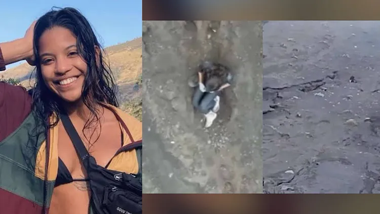 Juliana Marins aguarda resgate há quatro dias, após cair em um vulcão na Indonésia durante trilha.