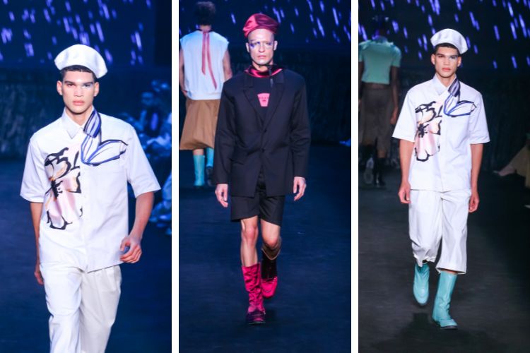 Igor Dadona no São Paulo Fashion Week