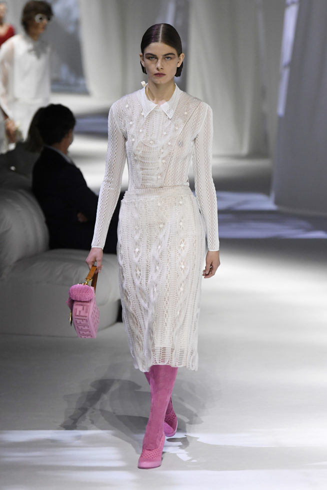 vestido desfile milão fashion week