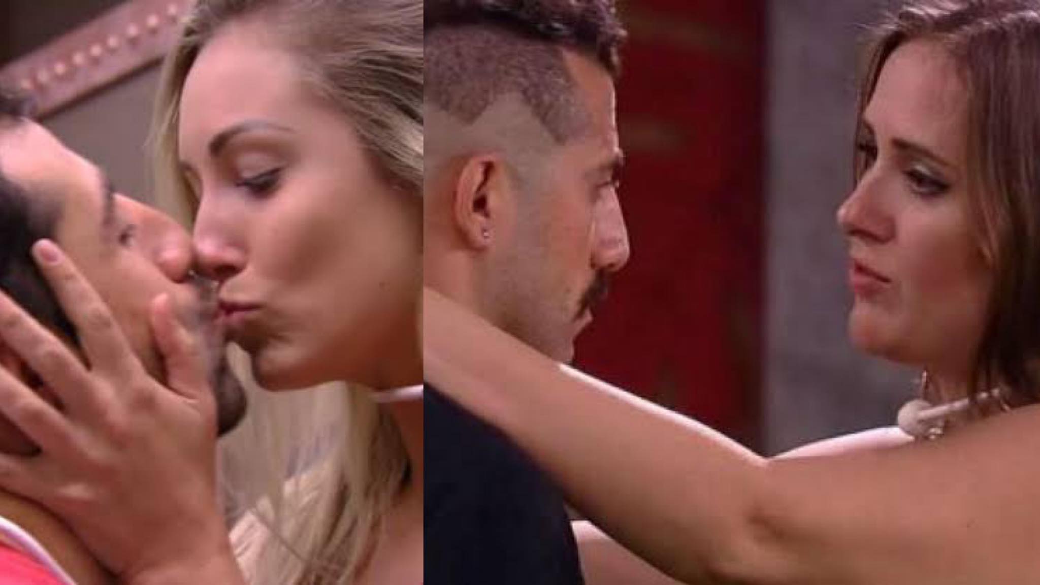 Kaysar teve "duas paqueras" no BBB 18, Jéssica e Patrícia. Jéssica inclusive também está em No Limite 5 (montagem: Fashion Bubbles)