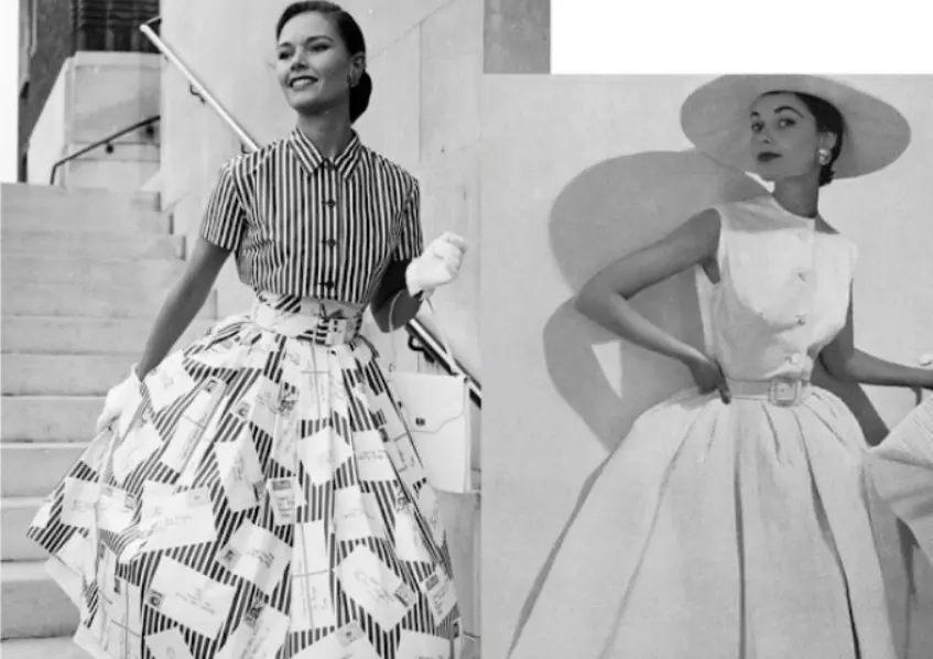 mulheres em 1950