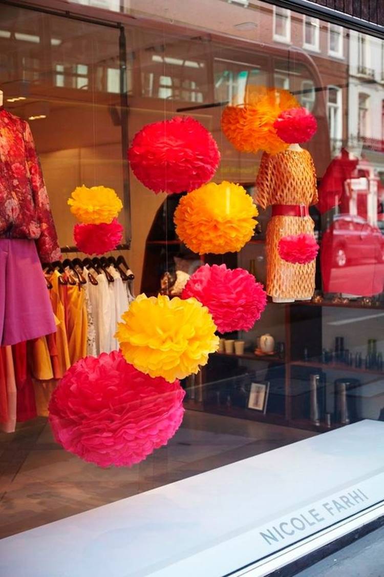 Foto de vitrine de carnaval. 