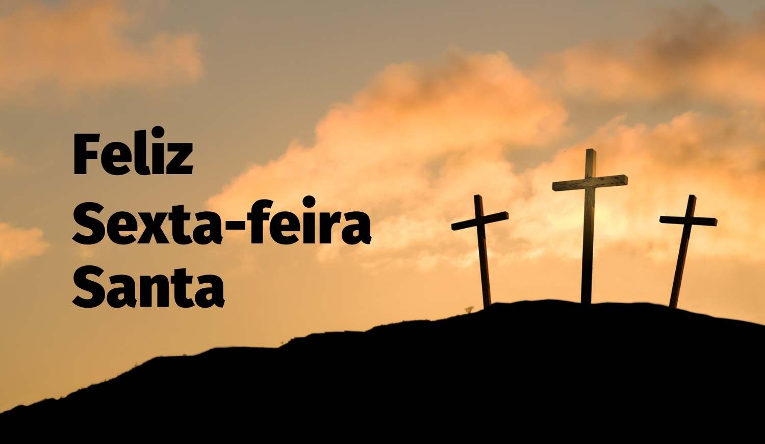 Foto de cruzes em montanha.