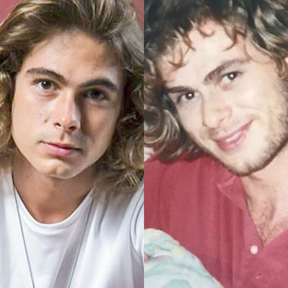 Rafael Vitti e pai em comparação.