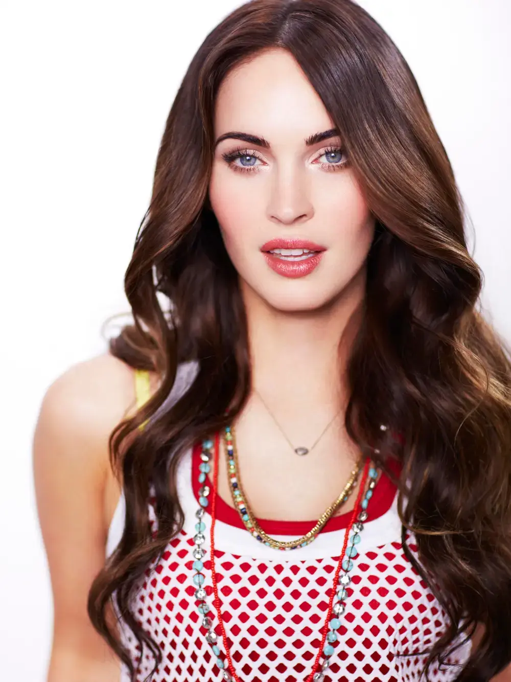 Look Megan Fox e fotos do Esquenta Camarote Brahma SP Carnaval 2013