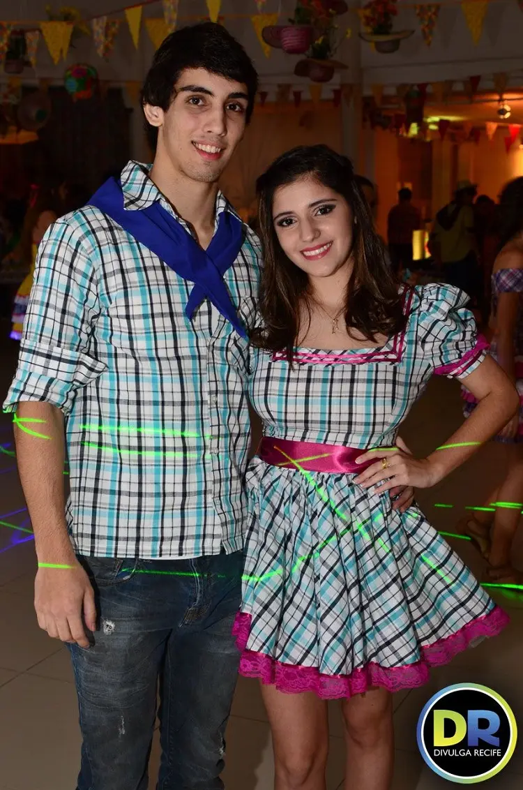 roupa de festa junina para casal
