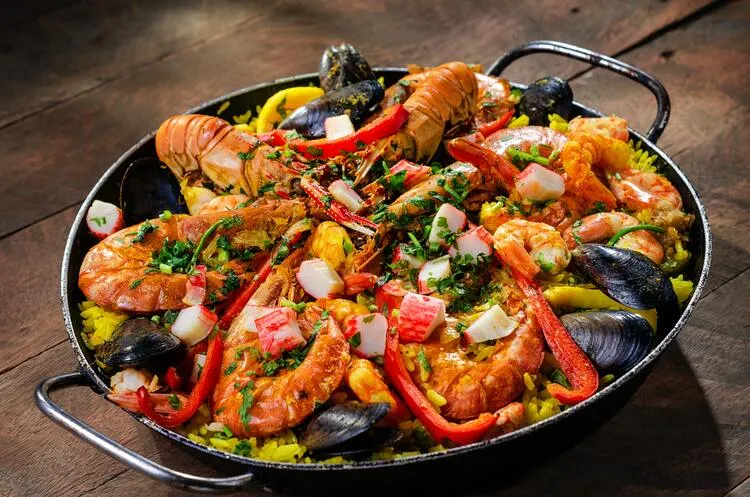 Prato de paella