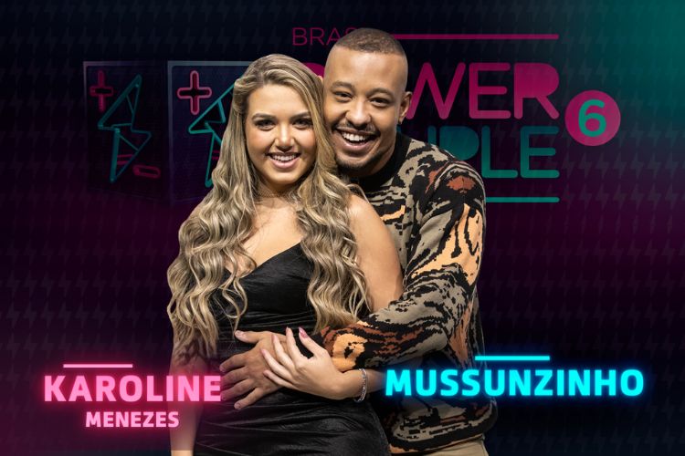 Karol e Mussunzinho na final do Power Couple