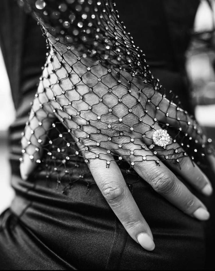 Anel de noivado Jourdan Dunn