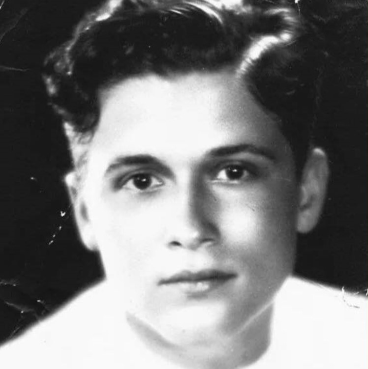 Alceu Penna quando menino. 