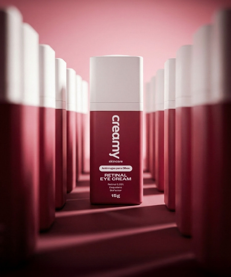 Creamy lança Retinal Eye Cream, um dos lançamentos de beleza de maio de 2026