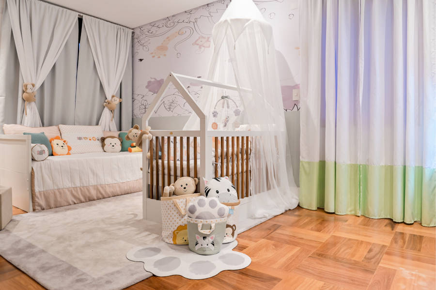 Quarto do bebê de Weverton.