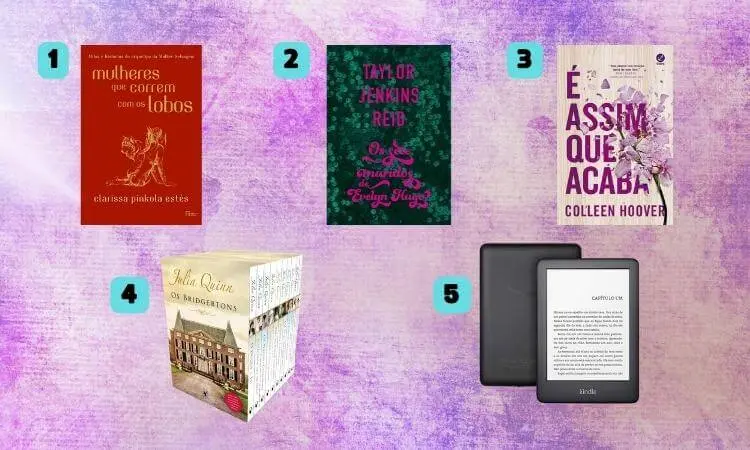 dicas de  livros de presente