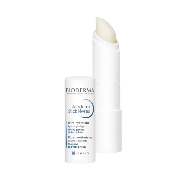 Embalagem em bestão do Atoderm Stick Labial, Bioderma