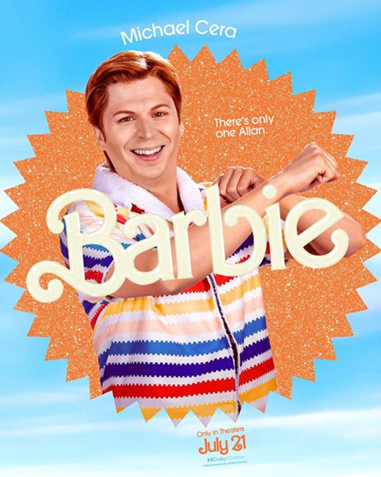 Pôster do Ken do ator Michael Cera