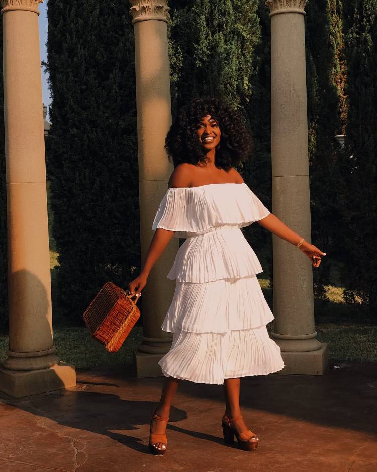 Vestido branco para ano novo 2022