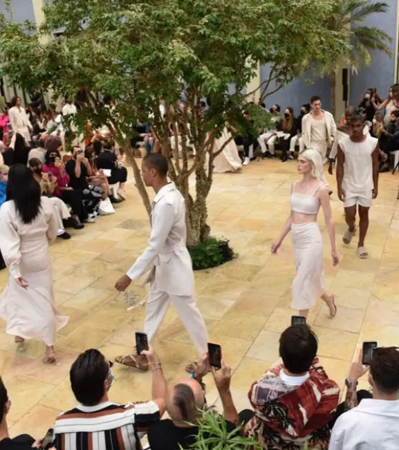 Desfile de lançamento da Baska na SPFW