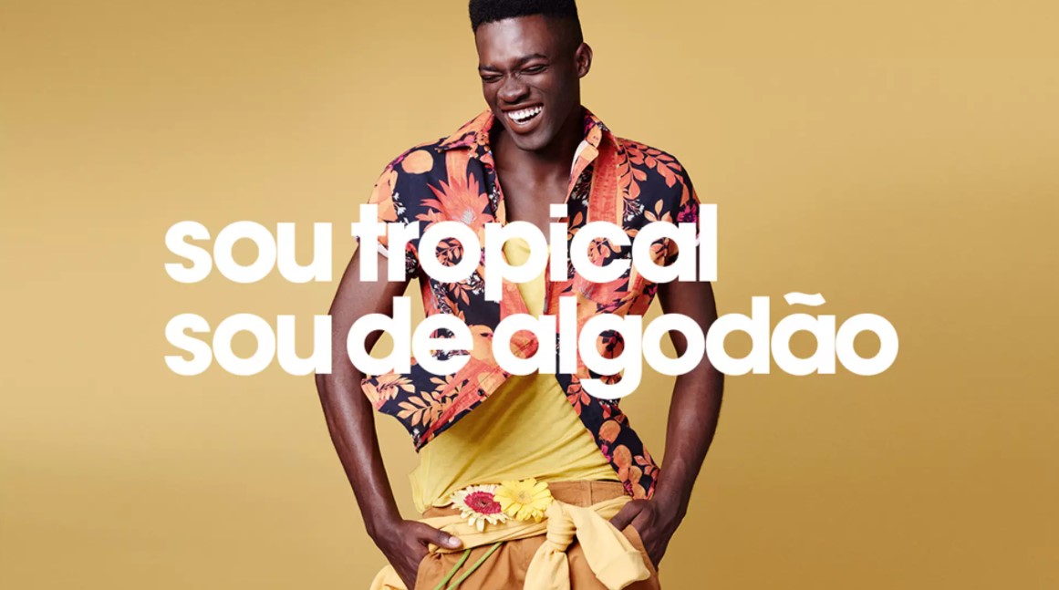 Campanha 2020 do movimento "Sou de Algodão". Campanha 2020 do movimento "Sou de Algodão".