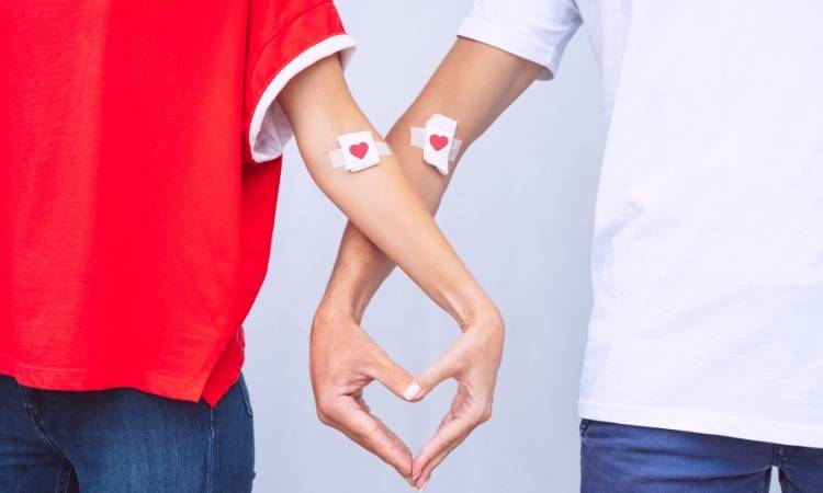 Doadores de sangue.