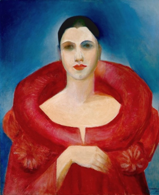 Autorretrato de Tarsila do Amaral, 1923. 