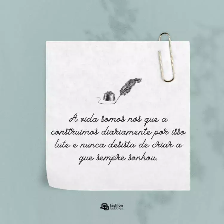Frases motivacionais sobre a vida