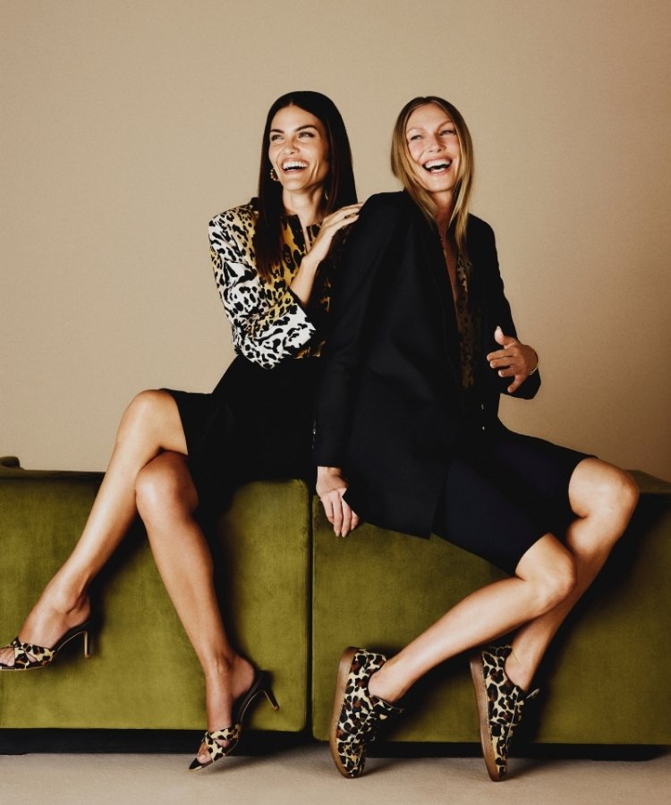 As top models Luciana Curtis e Shirley Mallmann na campanha de Dia das Mães da Santa Lolla