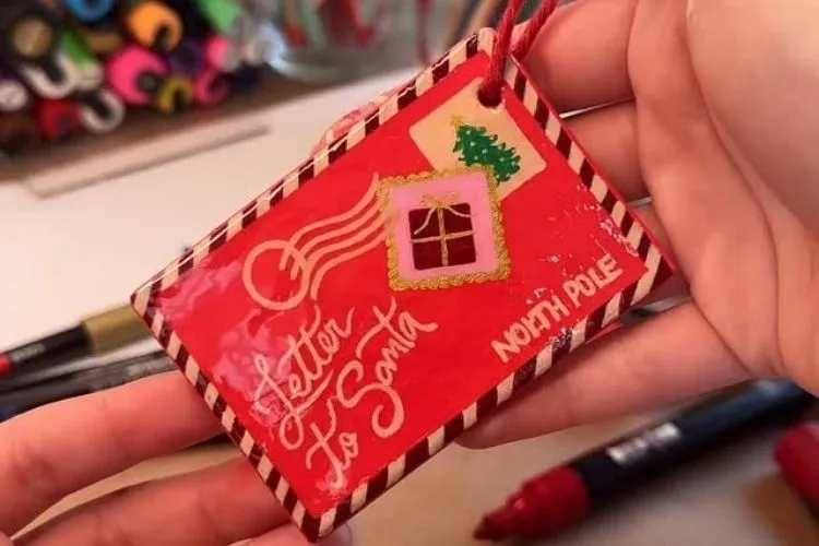 Carta de Natal artesanal