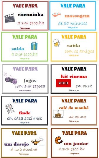 Vale de Dia dos Namorados