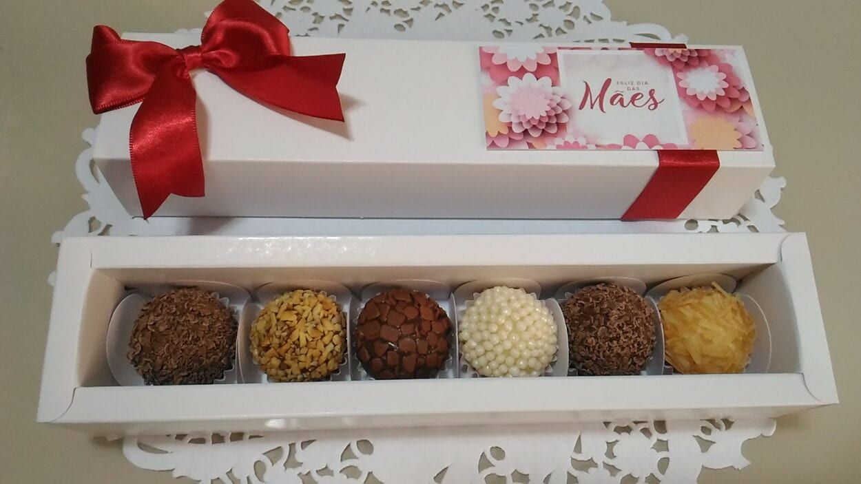 Caixa com docinhos