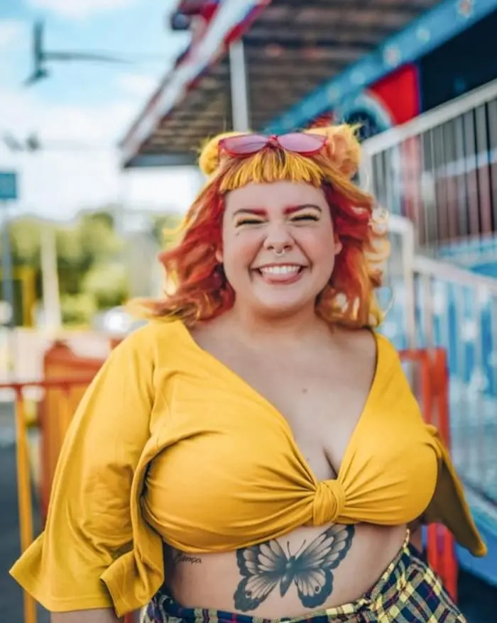 Foto de moça gosrdinha do instagram - Raissa Galvão