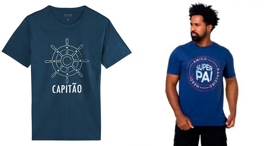 blusa azul escuro masculina Roupas masculinas