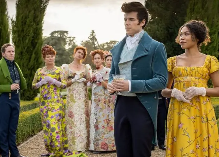 Família da Penelope e Bridgerton na série