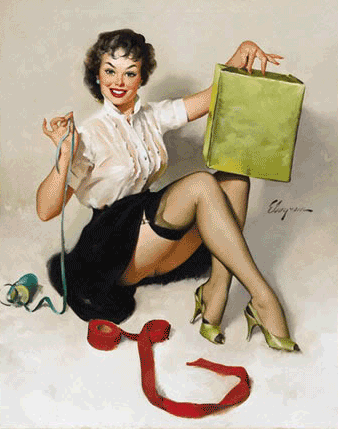 giphy anos 50 pin up -1950s Fashion