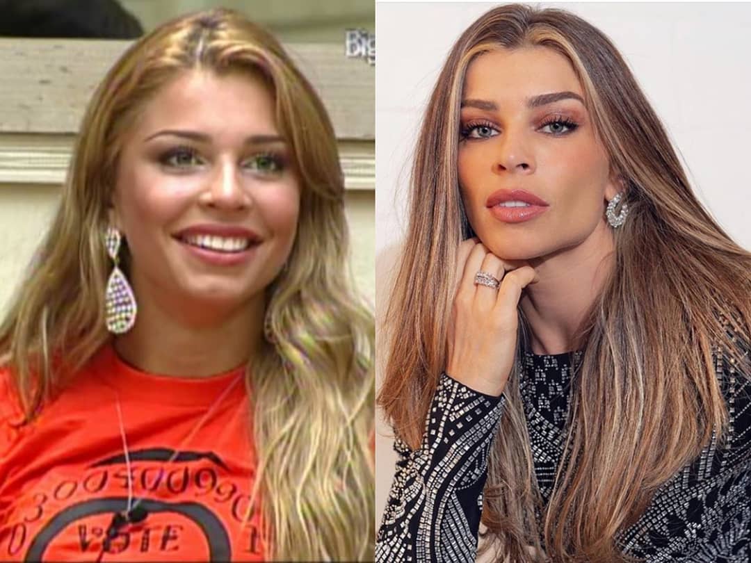 Grazi antes e depois - Reprodução