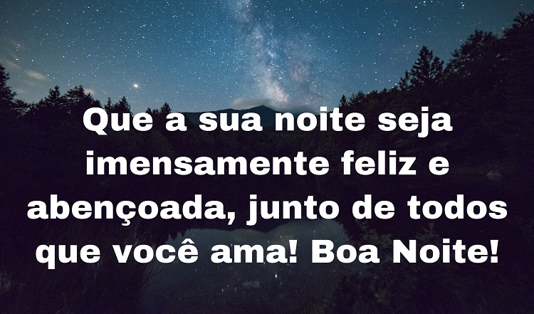 Frase de boa noite para Whatsapp