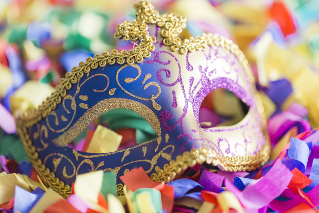 máscara de carnaval