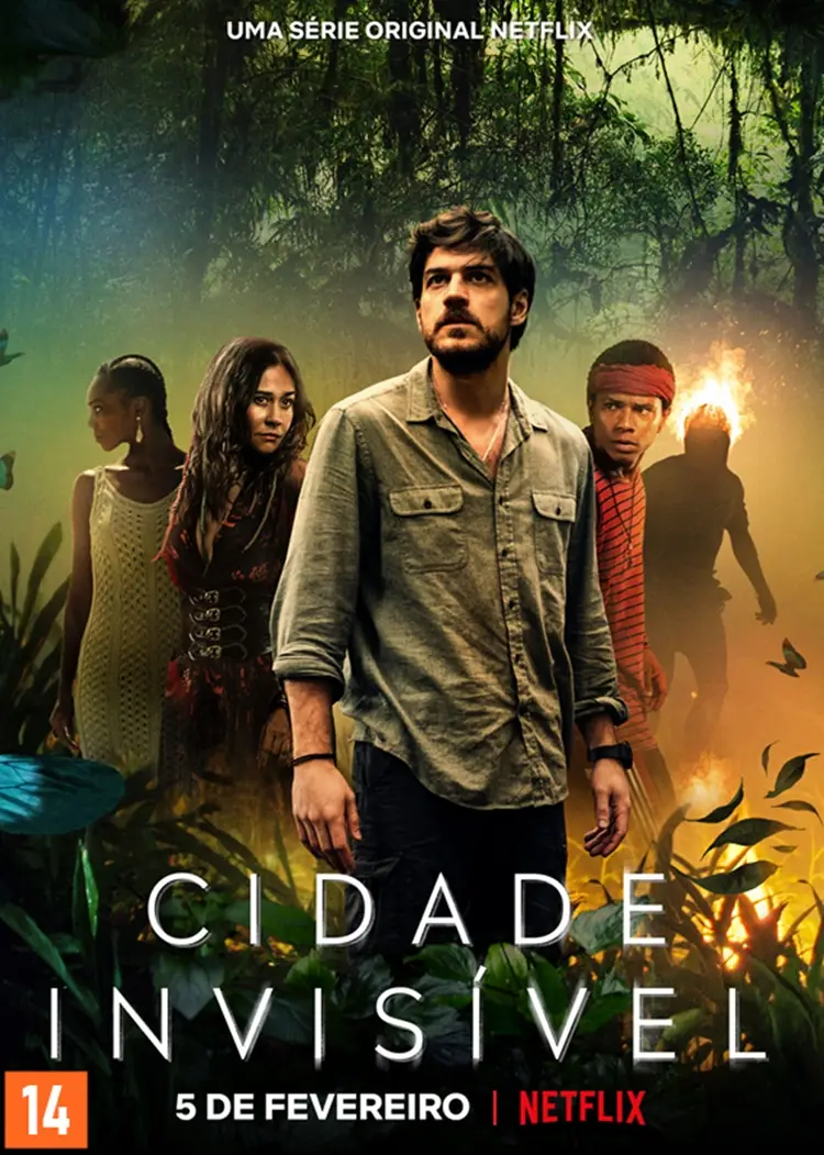 Foto do cartaz de "Cidade Invisível".