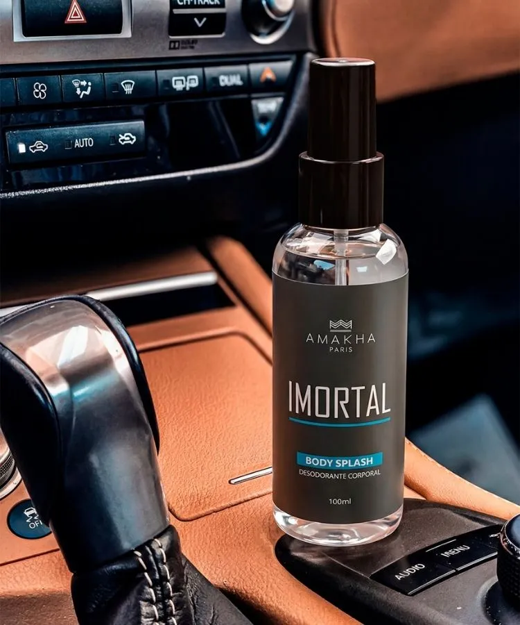Body splash IMORTAL, um dos lançamentos da Amakha Paris