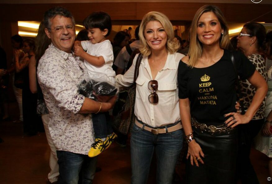 Marcos Paulo, Antonia Fontenelle e Flávia Alessandra - Reprodução