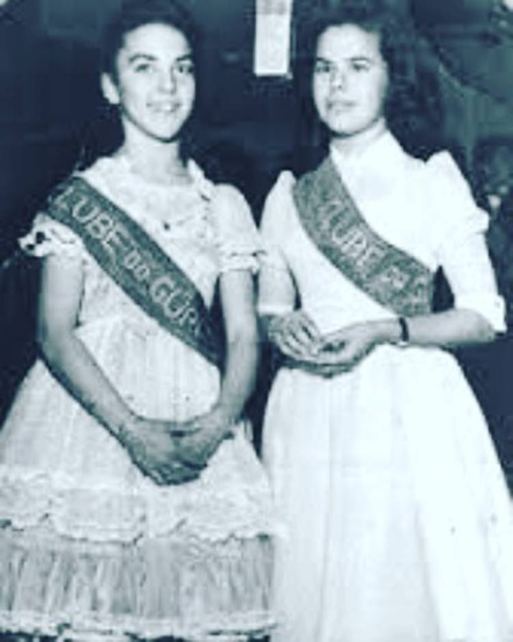 Foto de Elis Regina no Clube do Guri.
