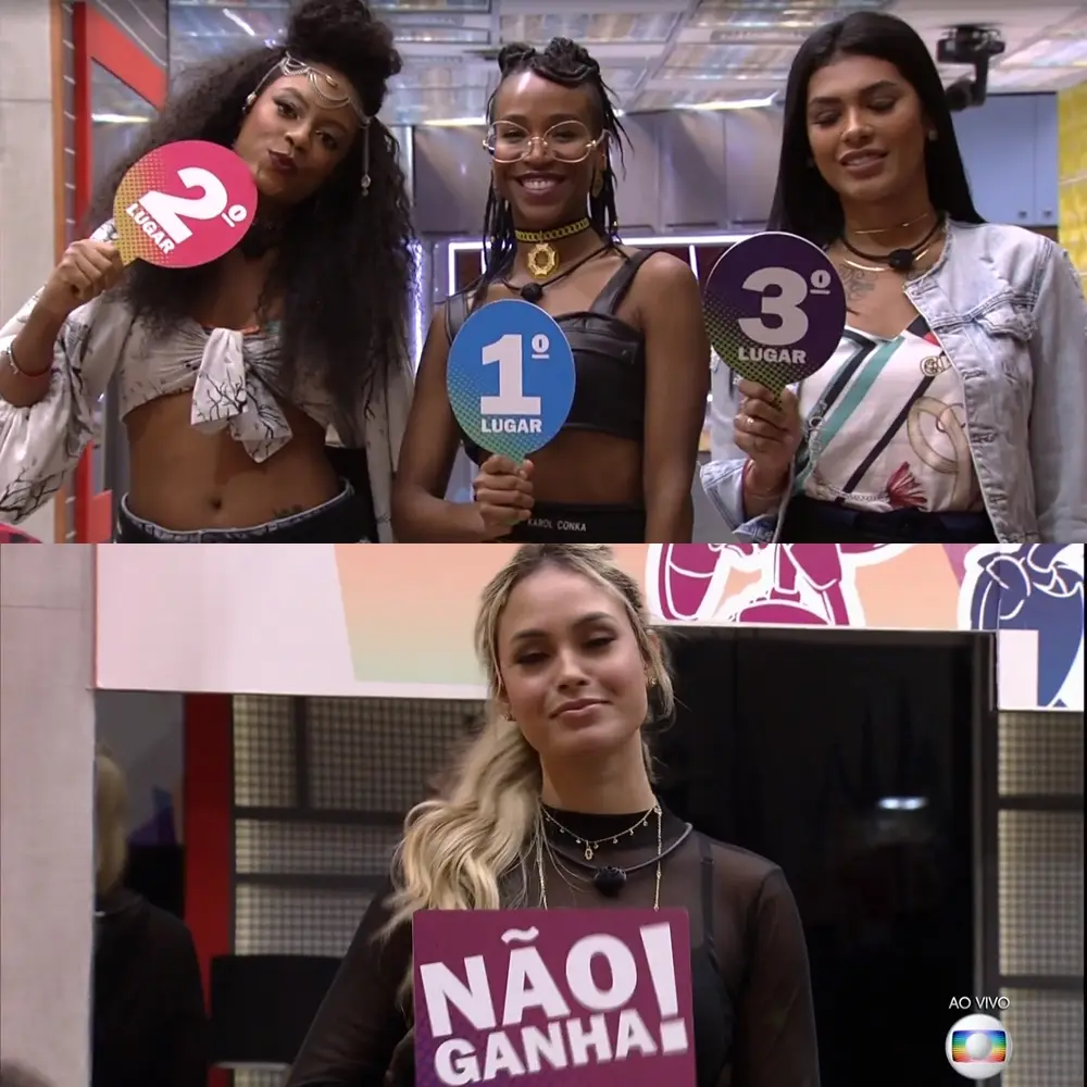 Enquete - Final de Karol Conká, jogo da discórdia.