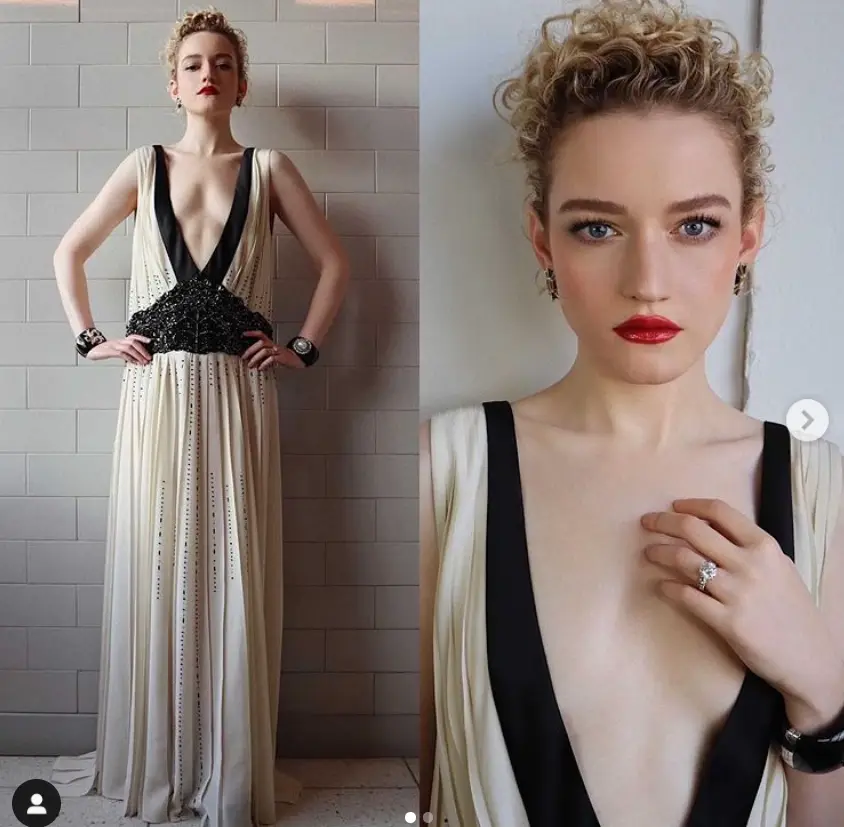 Julia Garner no Globo de Ouro