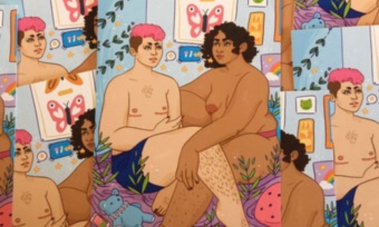 Imagem de um quadro Queer.